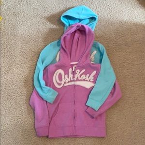 🌻 Kids Oshkosh zip up hoodie